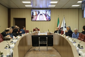 جلسه گزارش و بررسی پیشرفت عملیات اجرایی بیمارستان شهدای اسلامشهر برگزار شد