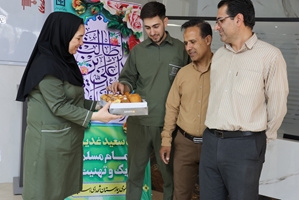 همدلی و شادی به مناسبت عید غدیر در بیمارستان شهدای اسلامشهر و کلینیک قائمیه