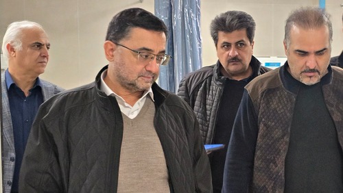 بازدید رئیس دانشگاه علوم پزشکی تهران از پیشرفت و تجهیز بیمارستان ۴۰۰ تختخوابی شهدای اسلامشهر